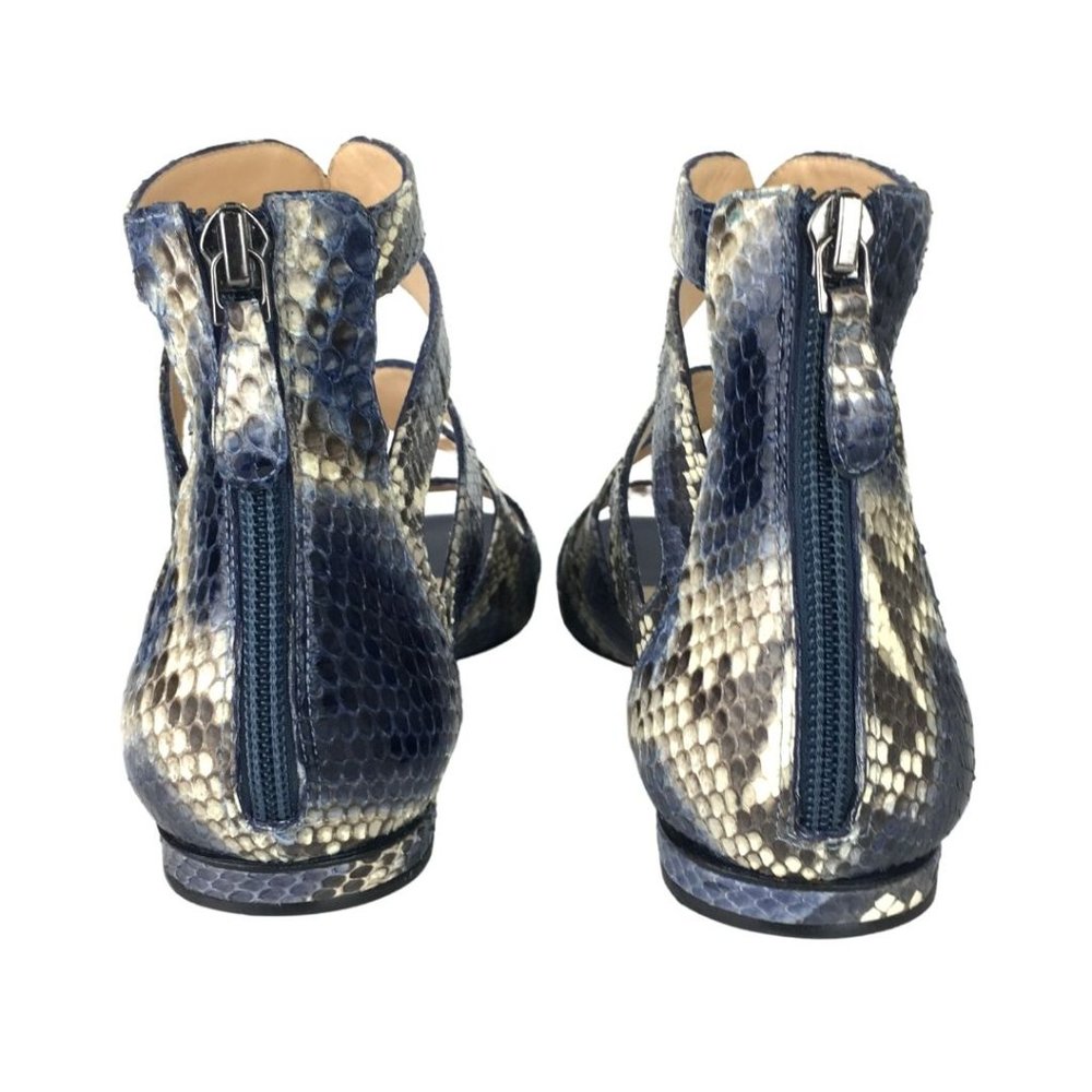 Alexandre Birman Felicie Python Cage Sandals EU 3… - image 13
